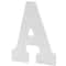 6 Pack: 9" White MDF Whimsy Letter by Make Market®